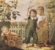 Philipp Otto Runge The Hulsenbeck Children (mk09) oil on canvas